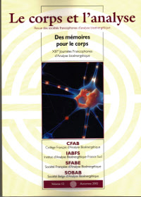CorpsAnalyse Vol13 Automne2012